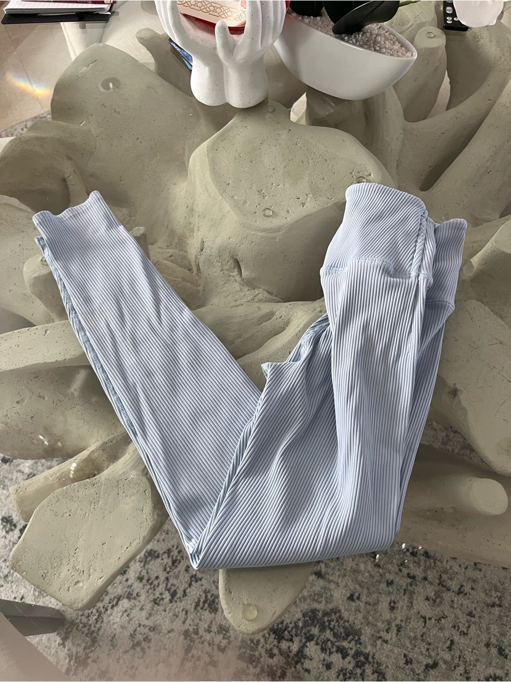 🩵CARBON38🩵Light blue fitness leggings sz M